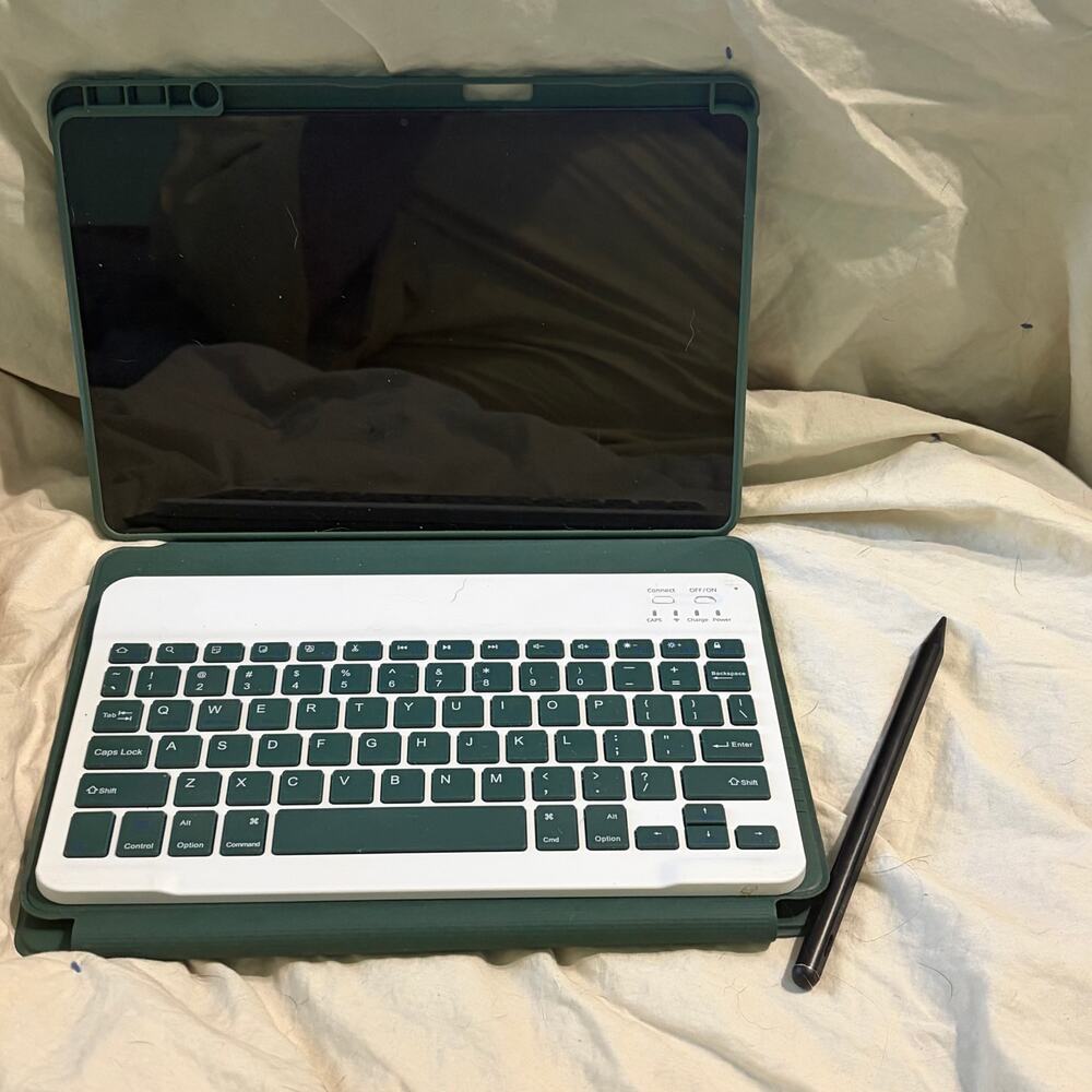Lenovo Tab M11 TB330FU 11" 64GB Android Tablet Pen & Inateck Keyboard Case Bundl